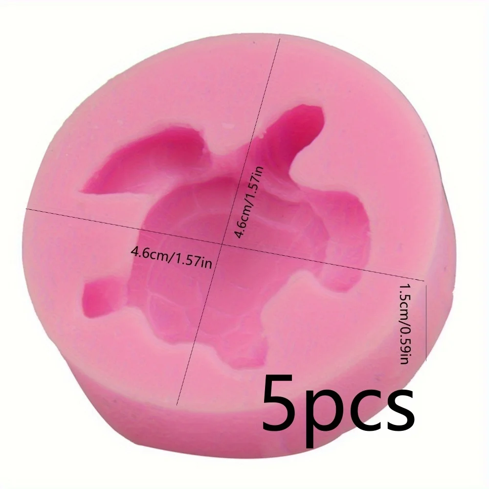 

Комплект из 5 силиконовых форм для черепах