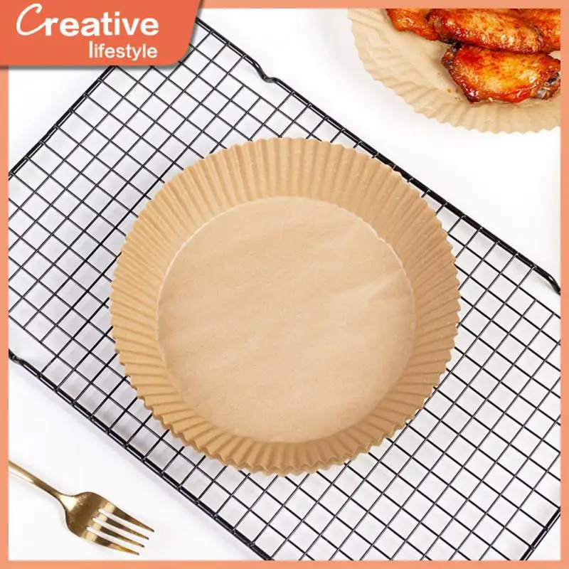 

Oil-proof Tray Paper Disposable Barbecue Plate Non-stick Food Pad Air Fryer Special Paper Kitchen Accessories Tools Baking Paper