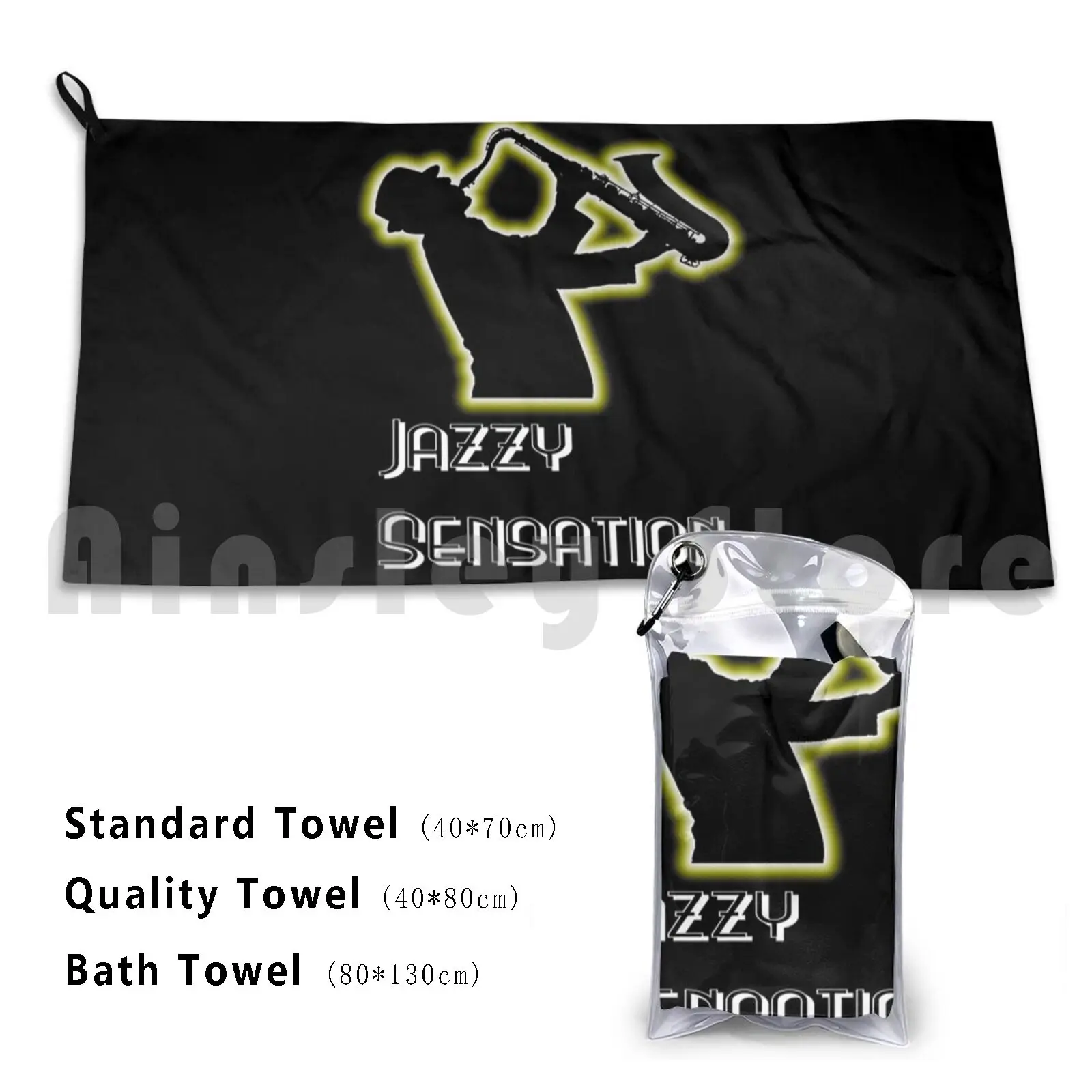 Jazzy Sensation 1250 Jazz Music Sax Horn Player Artist