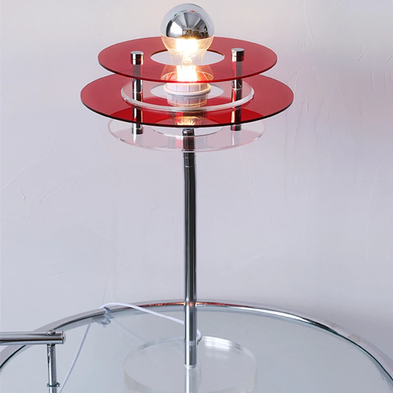 Новая настольная лампа для спальни кабинета гостиной магазина акриловый абажур