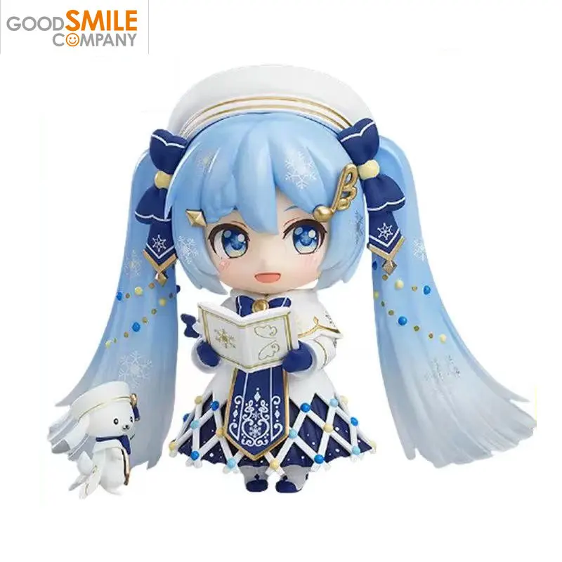 

GSC Vocaloid Hatsune 2021 Glowing Snow Ver. Rabbit Yukine Nendoroid MIKU Snow Hatsune Anime Figures Collection Model Miku Toys