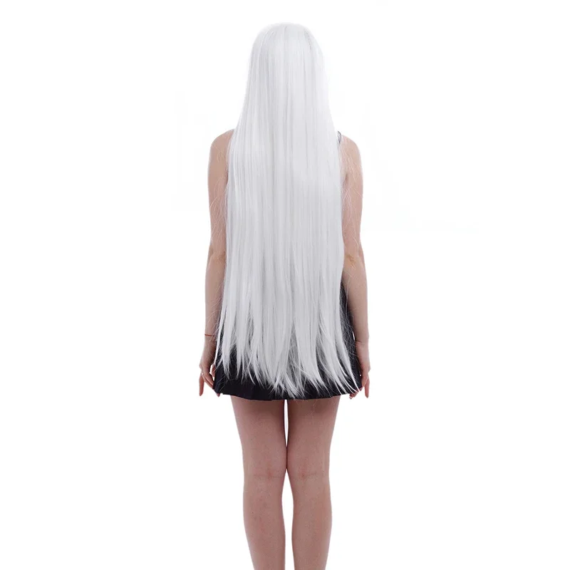 Парик длинный прямой L-email для косплея 100 см/39 37 дюйма