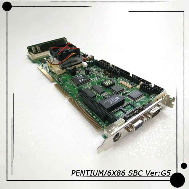

PENTIUM/6X86 SBC Ver:G5 For Axiomtek Industrial Computer Motherboard Before Shipment Perfect Test