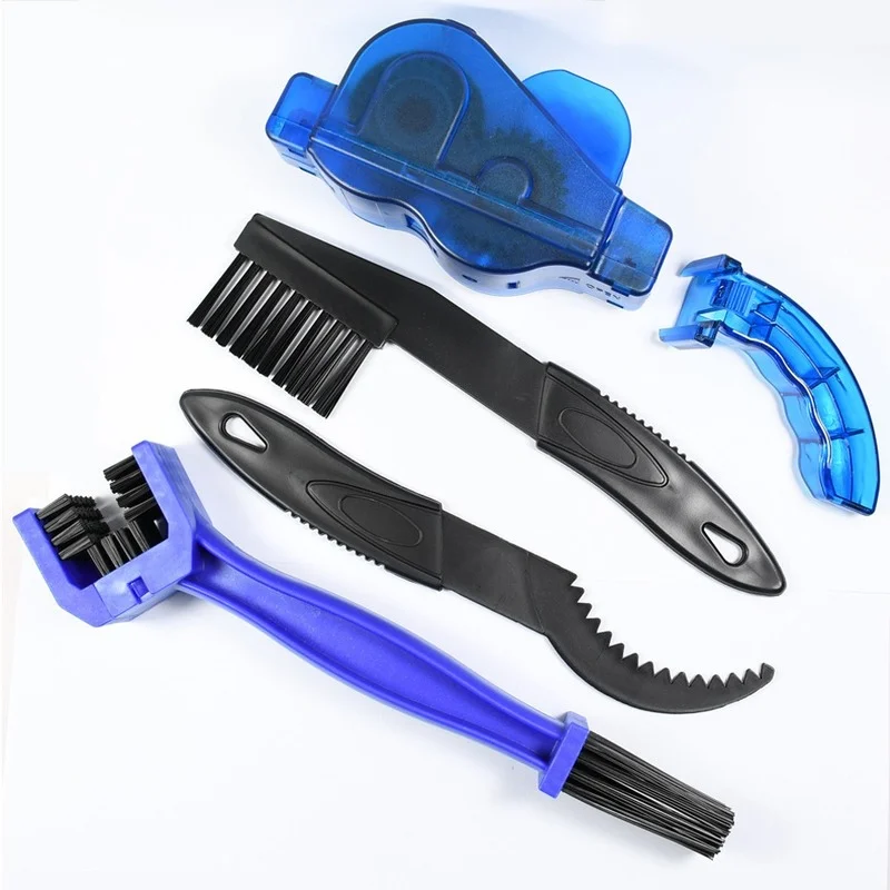 

Precision Bicycle Cleaning Brush Tool Including Bike Chain Scrubber, Suitable for Mountain, Road, City, Hybrid,BMX Bike and Fold