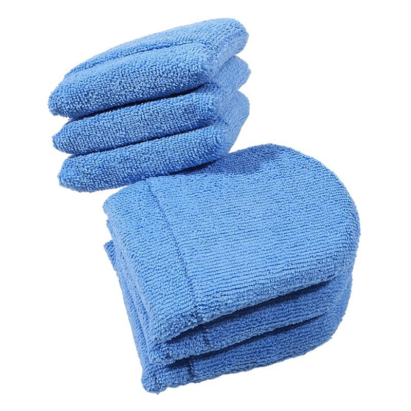 

6pcs Soft Microfiber Car Wax Applicator Pad Polishing Sponge For Apply And Remove Wax Auto Care Polish Foam Sponge