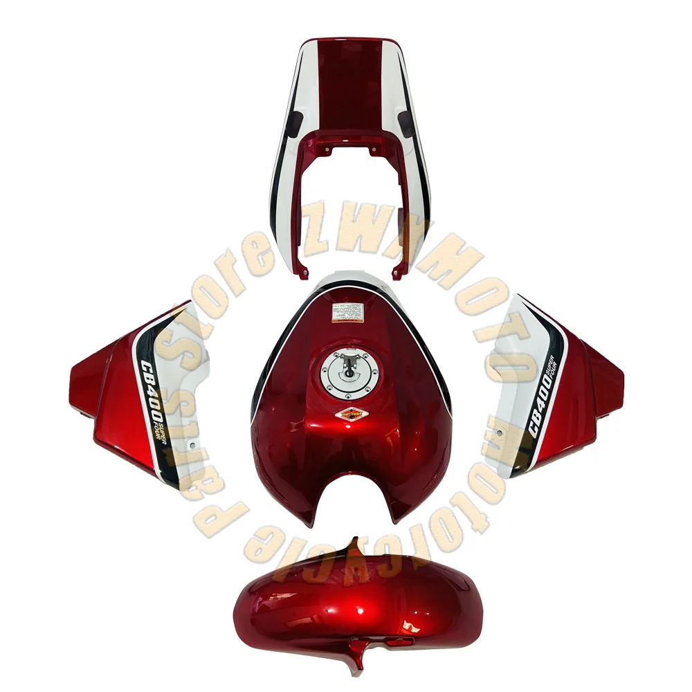 

5 шт./комплект, Обтекатели из углеродного волокна для Honda CB400 2003 2004 2005 2006 VTEC3