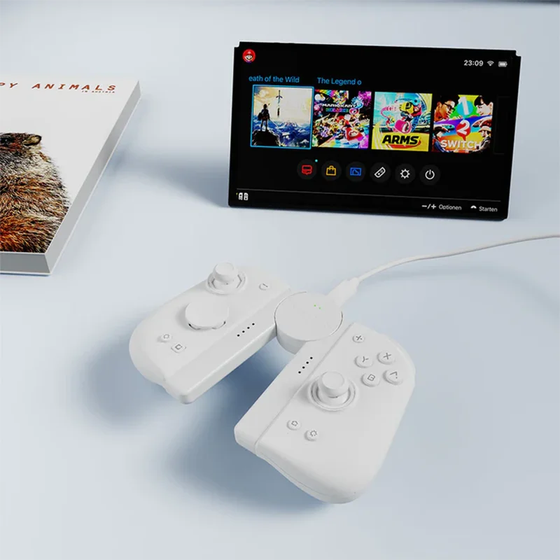 Фото Зарядная ручка-держатель Mobapad SA1 для контроллера Mobapad M6 HD/M6S, зарядная станция для геймпада MOBAPAD S1 №4