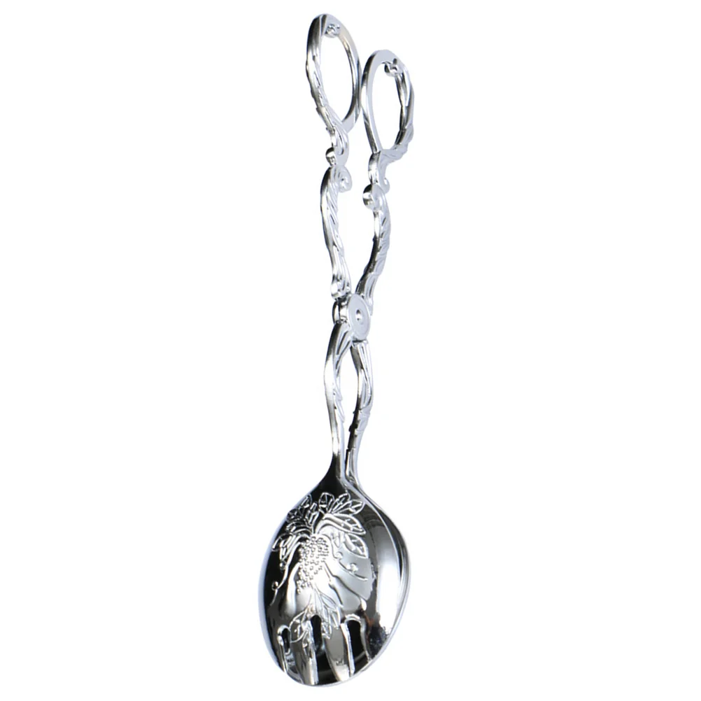 

Tongs Serving Tongmetal Kitchen Bread Sugar Buffet Small Scissor Clip Barbecue Bbq Mini Cooking Steak Clamp Ice Stainless