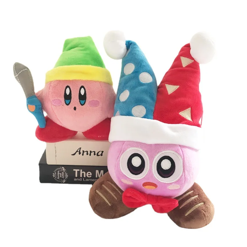 

Kawaii Star Kirby Plush Accessories Cute Beauty Pink Girl Heart Doll Plushies Anime Ornaments Soft Toys for Girls Gift
