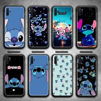 cute stitch phone case for samsung galaxy note20 ultra 7 8 9 10 plus lite m51 m21 m31s j8 2018 prime