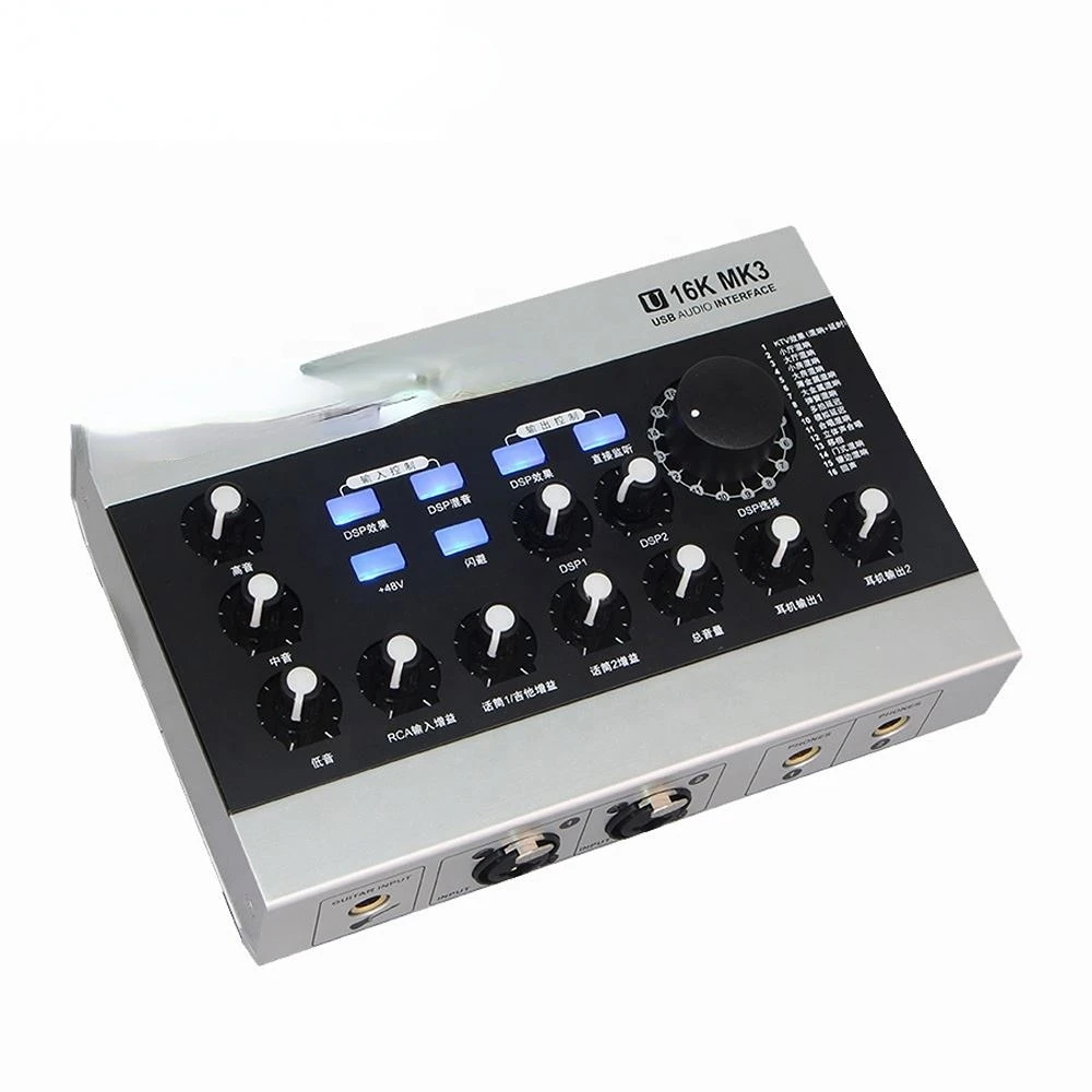 

Stable Quality Sound Card Audio Interface Usb 3.0