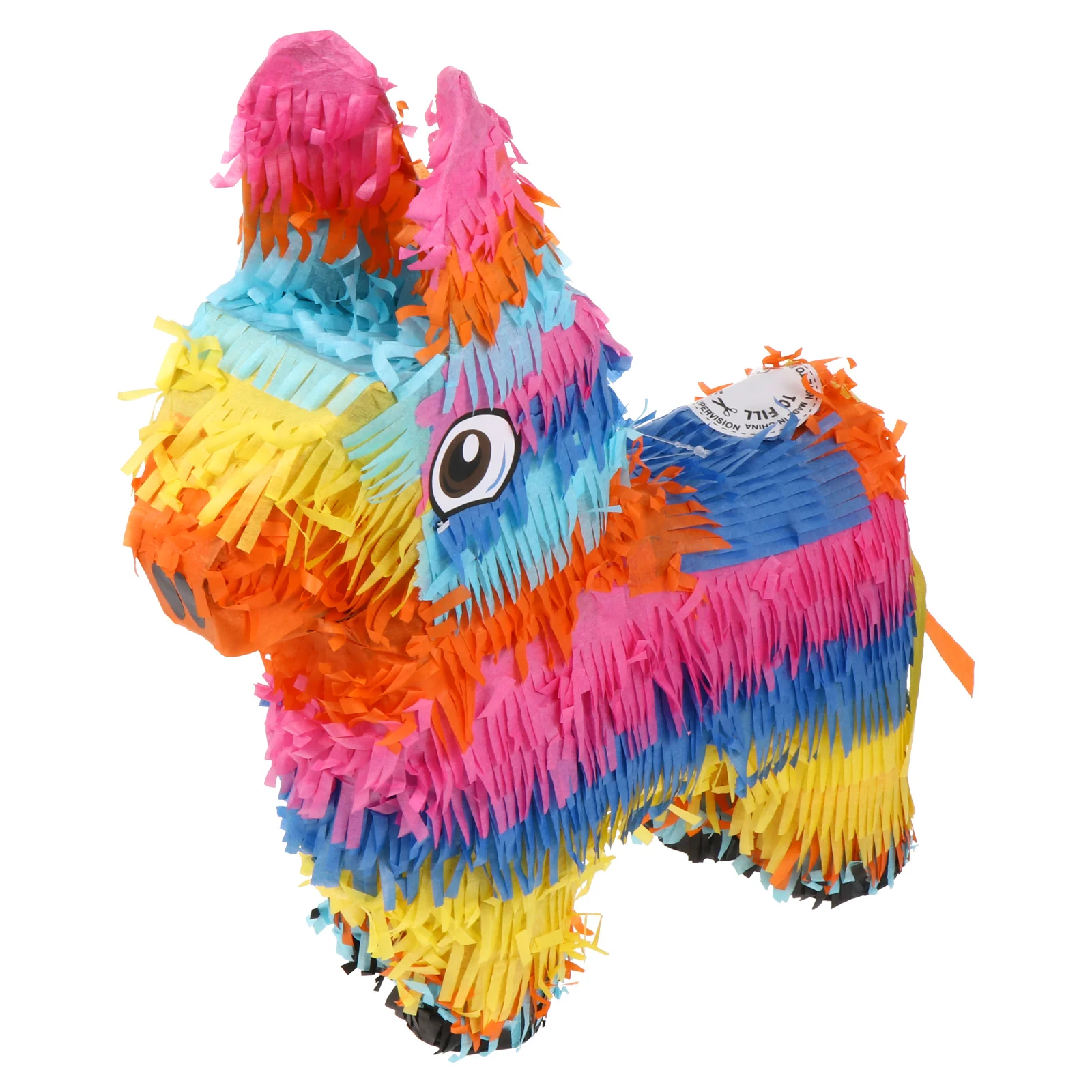 

Pony Pinata Toy Kids Horse Shaped Party Favor Three-dimensional Children's Sugar Filled Plaything Paper Birthday Funny Hit