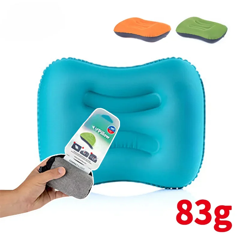 

Надувная подушка, подушка для шеи для сна, Ультралегкая портативная подушка для кемпинга на открытом воздухе