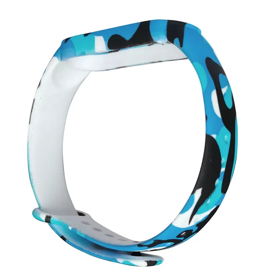 

Painted For Xiaomi Mi Band 5 6 Sport Strap Watch Silicone Wrist Strap For Xiaomi Mi Band 5 Bracelet For 6 Strap