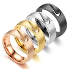 Кольцо с крючком из нержавеющей стали для мужчин и женщин, модное кольцо в стиле хип-хоп для годовщины вечевечерние НКИ, 2022