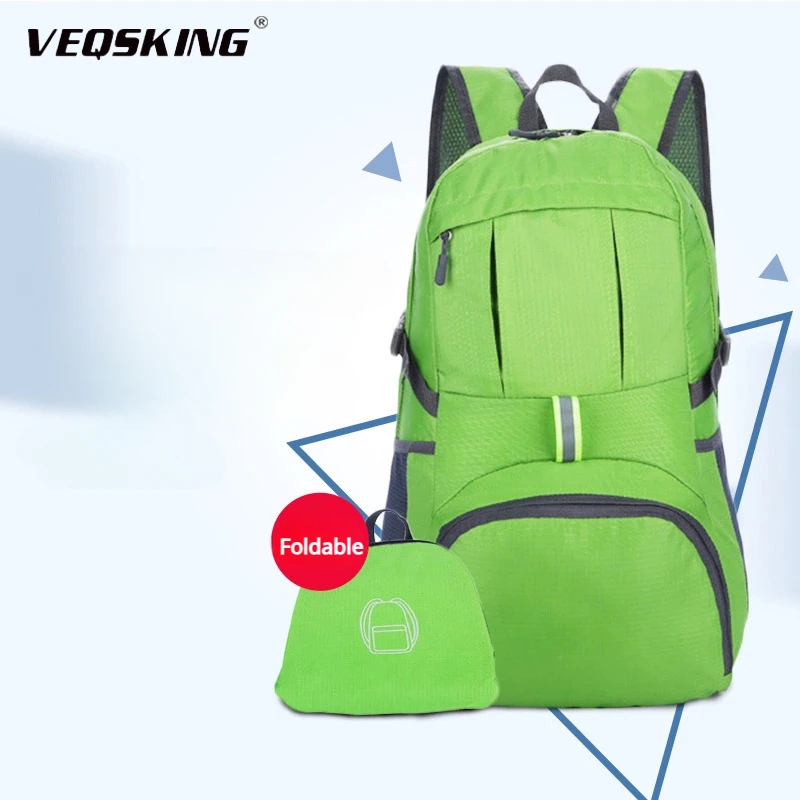 

Складной дорожный рюкзак 35 л, водонепроницаемый легкий уличный спортивный ранец для хранения, рюкзаки для кемпинга, альпинизма, путешествий