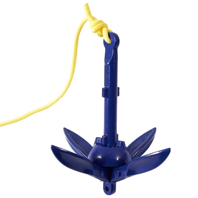 2 х 4-зубчатые гребные лодки складной якорь маленький для набор морских канатов