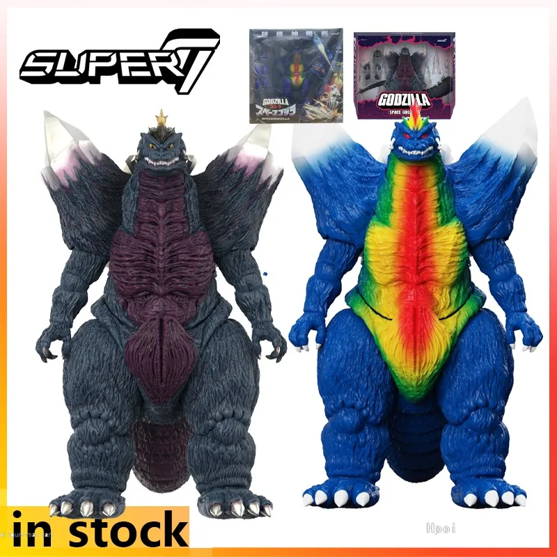 Фото Super7 Original Godzilla Vs. Space Godzilla Series Space Godzilla Аниме Фигурка Коллекционная модель Фестивальный подарок для мальчиков №1