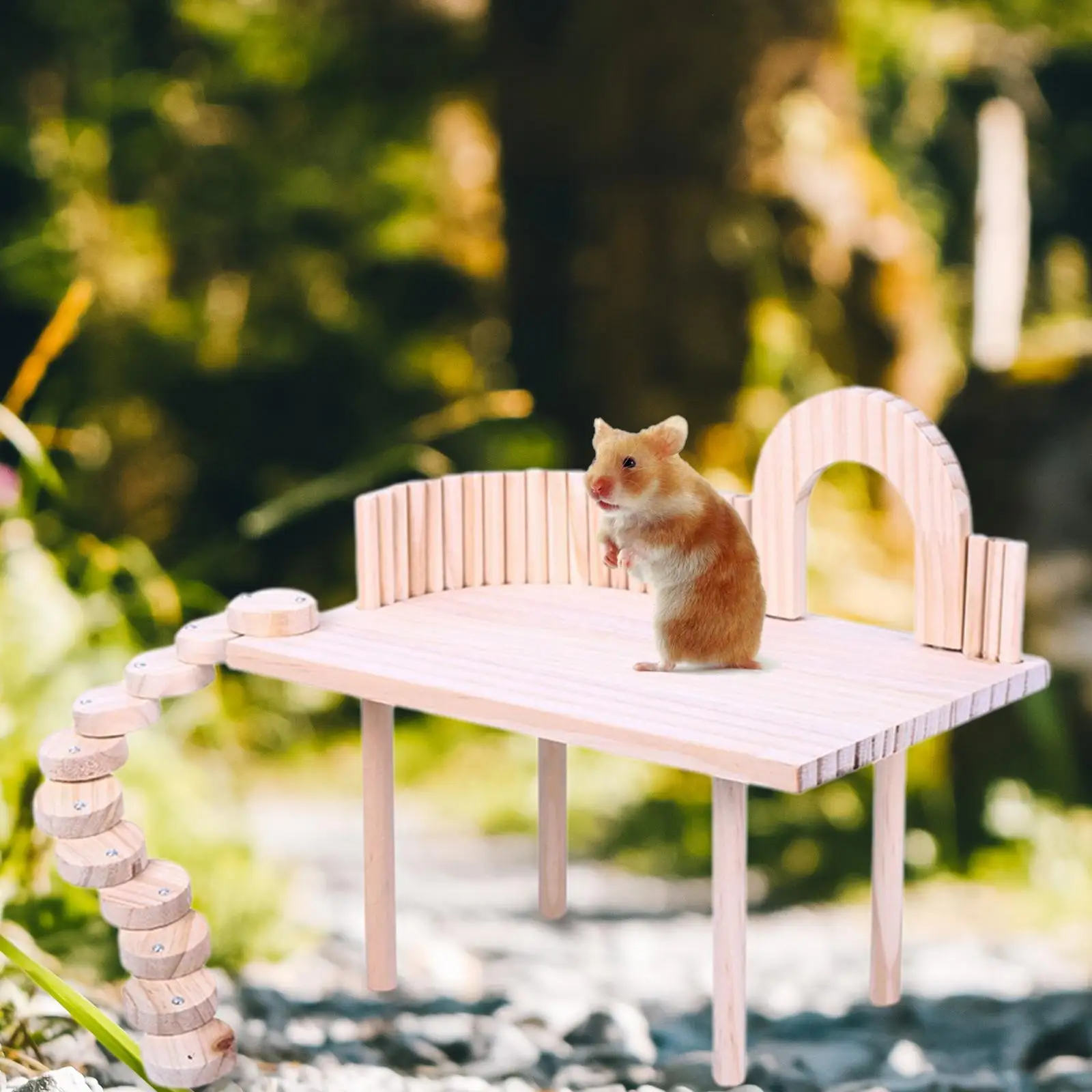 

Деревянная подставка для хомяка, молярные игрушки, уголок для активного отдыха для маленьких животных, белка, крыса