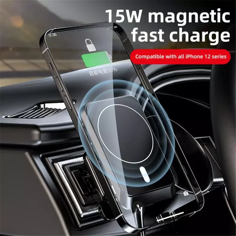 

15W Car Charger Fast Wireless Charger Mount 12 Series Fast Charging Heat Dissipation Dock 12
