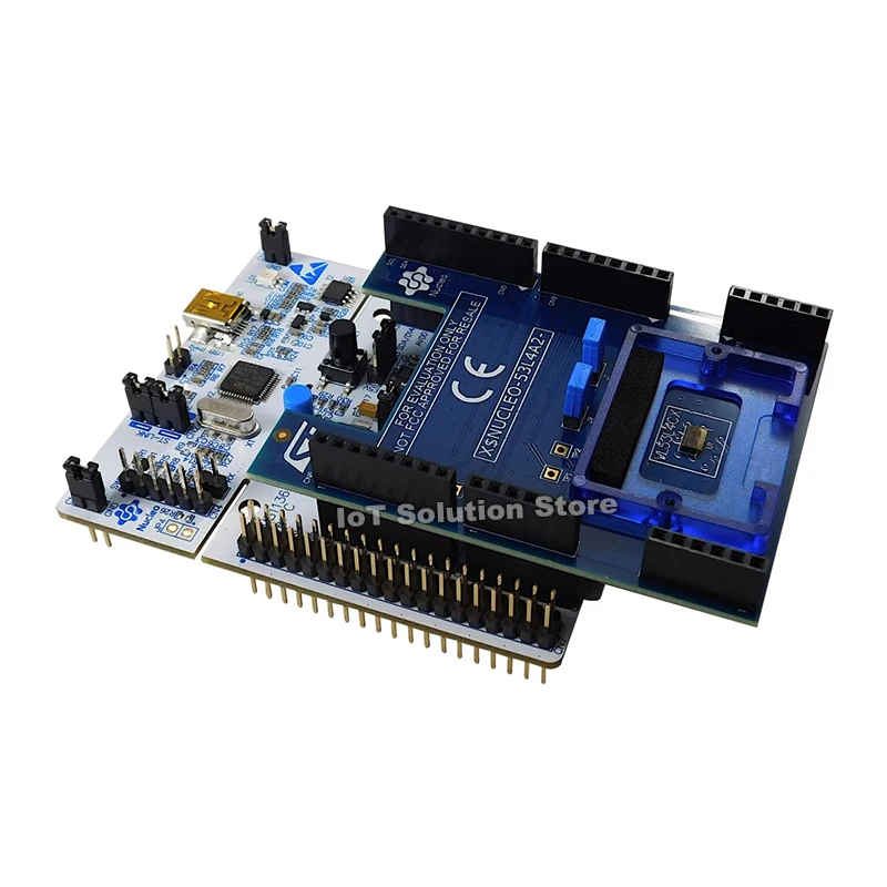 Фото P-NUCLEO-53L4A2 VL53L4CX STM32 Nucleo pack with X-NUCLEO-53L4A2 expansion board and NUCLEO-F401RE development board №1