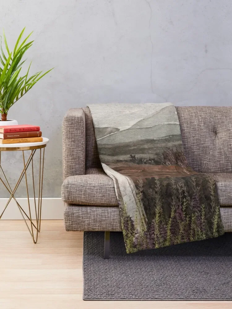 Хезер призрак плед одеяло Hairys туристические одеяла для кровати