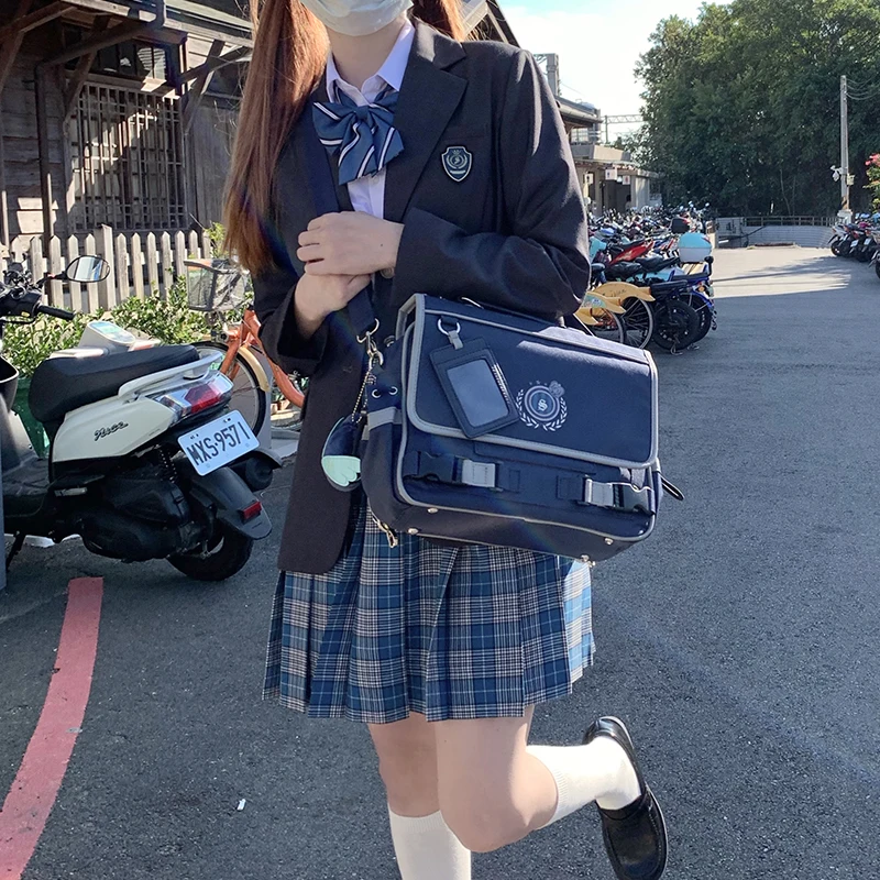 

Original Jk Uniform Bag Shoulder Bag Backpack Schoolbag Handbag Japanese Messenger Bag Everyday Versatile Fashion Kawaii Gift