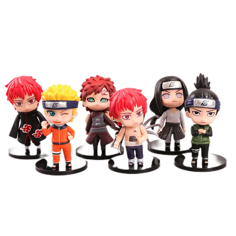 

NARUTO Figure Anime Uzumaki Naruto Gaara Sasori Neji Nara Shikamaru Toys Collection Action Figure Doll