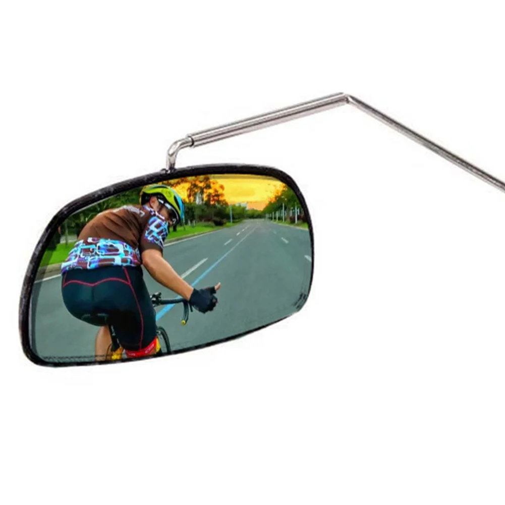 

Household Mirrors Adjustable Bicycle Bike Black Eyeglass High-definition Lightweight Mirror Rearview Universal