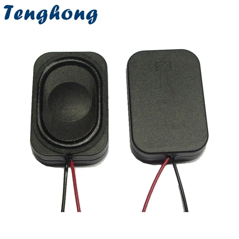 

Tenghong 2pcs Mini Cavity Speakers 2030 4Ohm 3W 8Ohm 2W Speaker Unit With Cable For Flat Panel Machine Loudspeakers 20mm*30mm