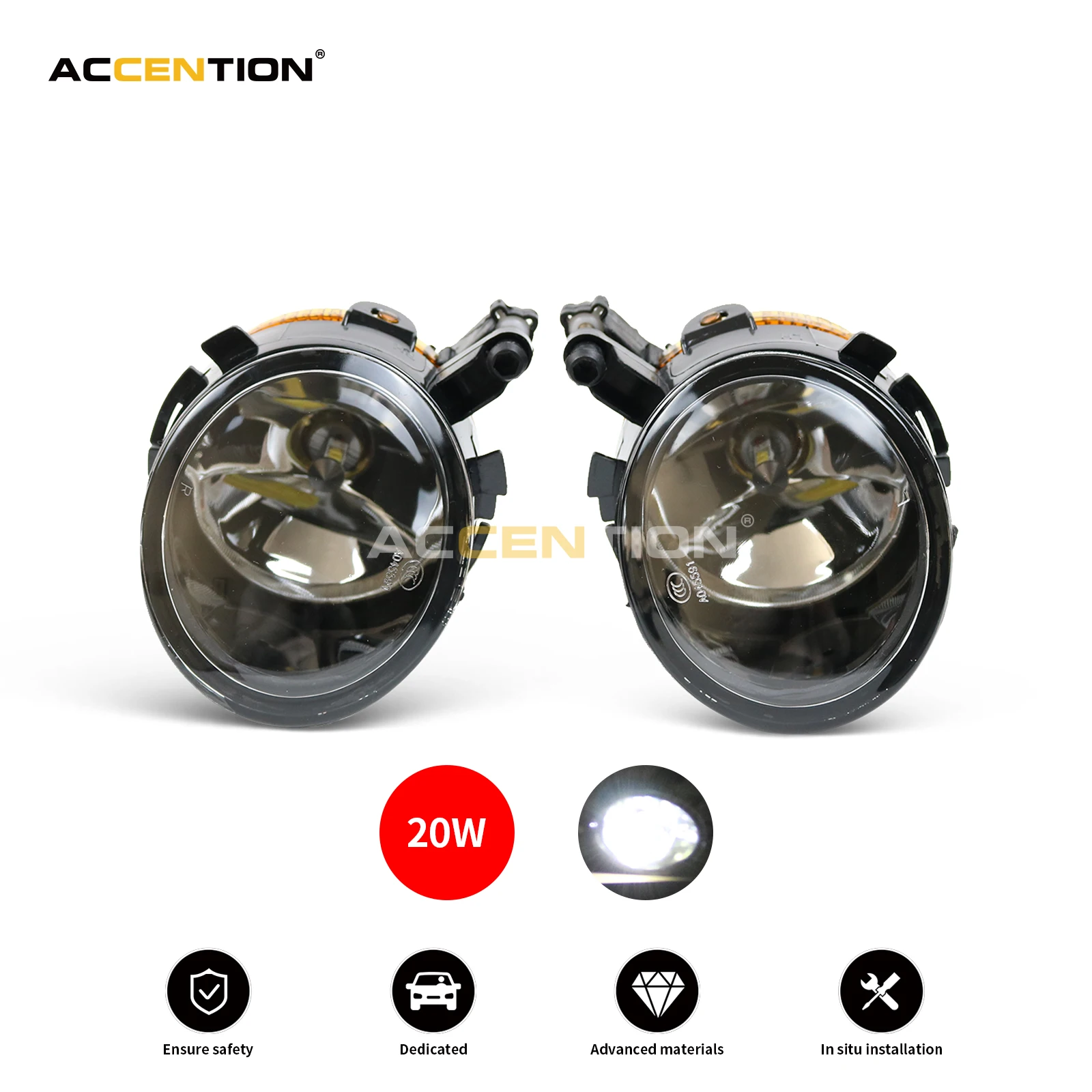 

Car LED Light 20W For Seat Altea 2009 2010 2011 2012 2013 Front LED Fog Light Fog Lamp