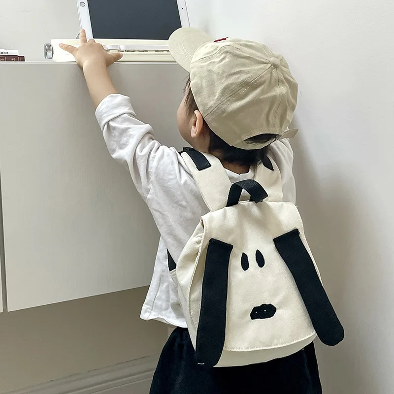 Cartoon Dog Pattern Little Kids School Small Backpack For Girls Boys Backpack For Toddler Skip Hop Toddler Bookbag Ages 2-4