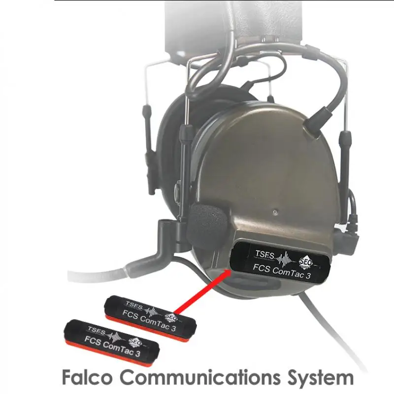 Крышка батарейного отсека для наушников COMTAC 3