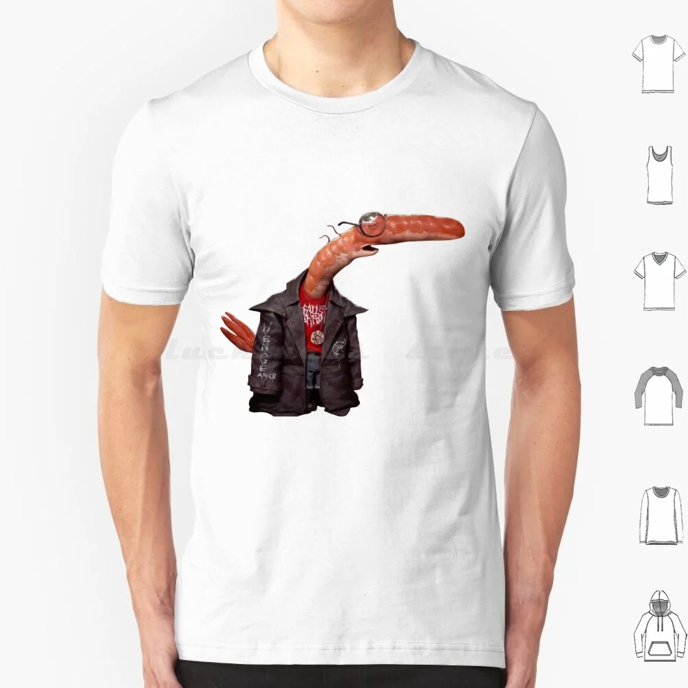 Футболка с изображением креветки из улыбающихся друзей 6xl хлопковая крутая