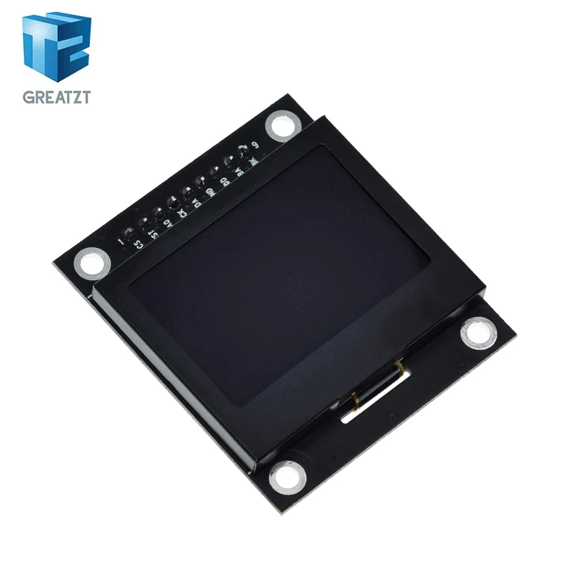 12864 ЖК-экран LCD 12864-03A модуль последовательный порт точечная матрица SPI с железной