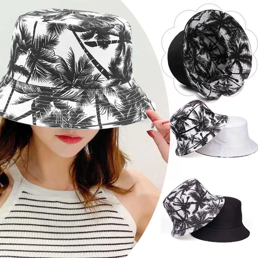 

Reversible Foldable Women's Bucket Hat Summer Outdoor Kpop Male Bob Men's Fashion Female Panama Casual Hat Cap I0z0