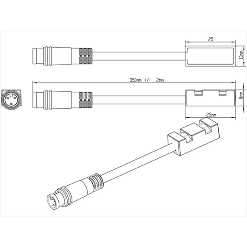 

2Set New Electric Bike Hydraulic Brake Sensor For BBS01 BBS02 BBSHD Bafang Accessories