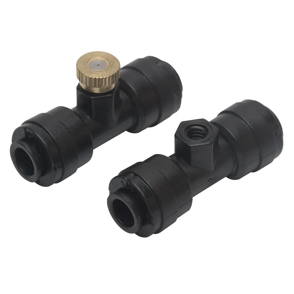 

Greenhouse Irrigation Tees Plug Cooling System Slip-Lok Misting Nozzles Kit Flower Sprinkler Outdoor Low Pressure Plant Garden