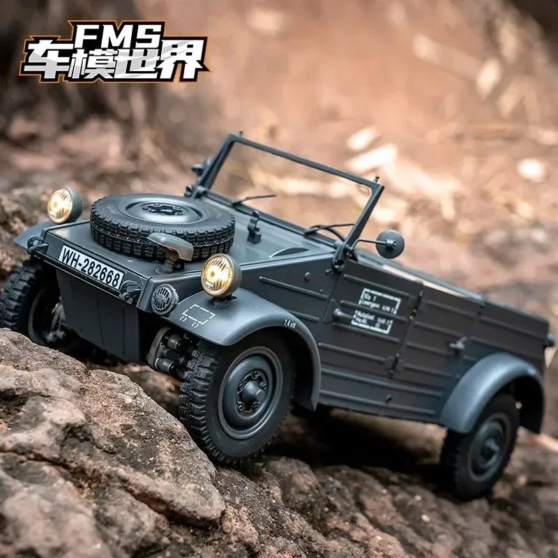 

RC FMS 82 Professional Remote Control Car Electric Model Car World War Ii Four-wheel Drive Off-road Climbing Car Simulation Car