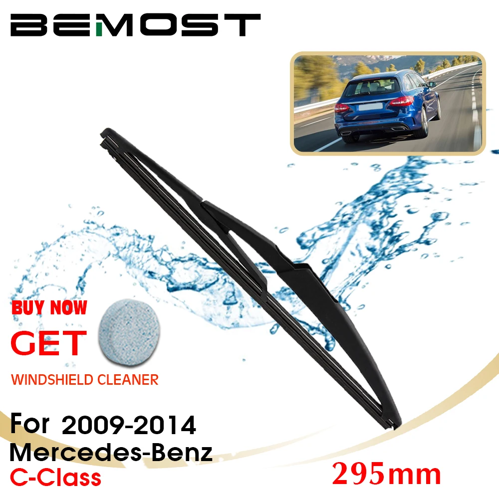 

BEMOST Car Blade Wiper Rear Windshield Wiper Arm Blade Brushes For Mercedes-Benz C-Class 2009-2014 295MM Windscreen Auto Styling
