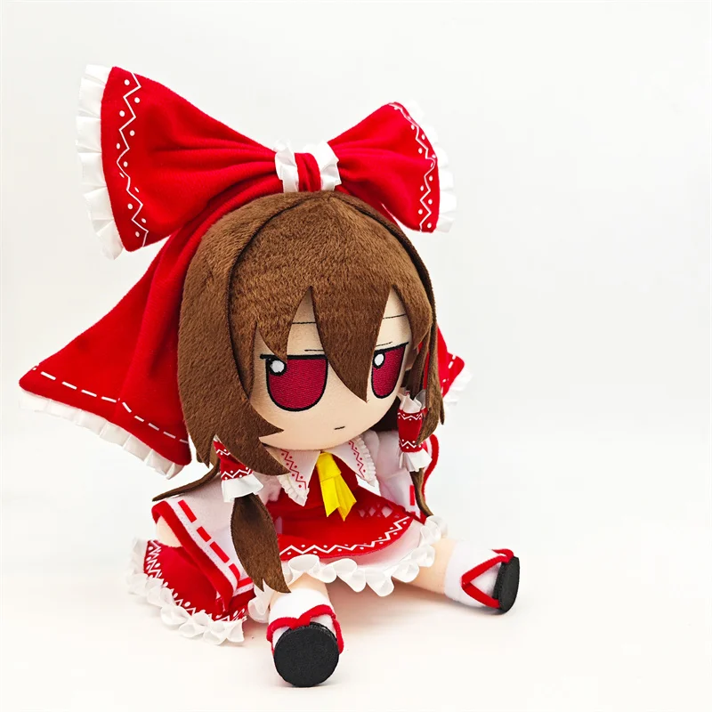 Фото Новый Hakurei Reimu Touhou Project Fumo плюшевая игрушка мягкая кукла два стиля глаза дым Yagokoro Eirin Houraisan Kaguya Daiyousei подарок №3