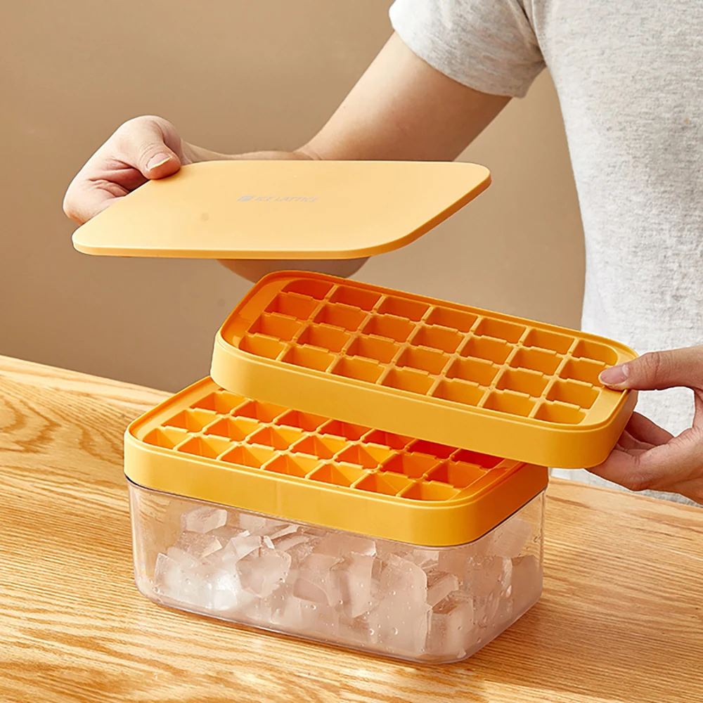 

Цветные летние лоток MQI с формой для кубиков льда пищевые ледяные силиконовые формы 33 Grid kawaii кухонный бар контейнер для льда с крышкой
