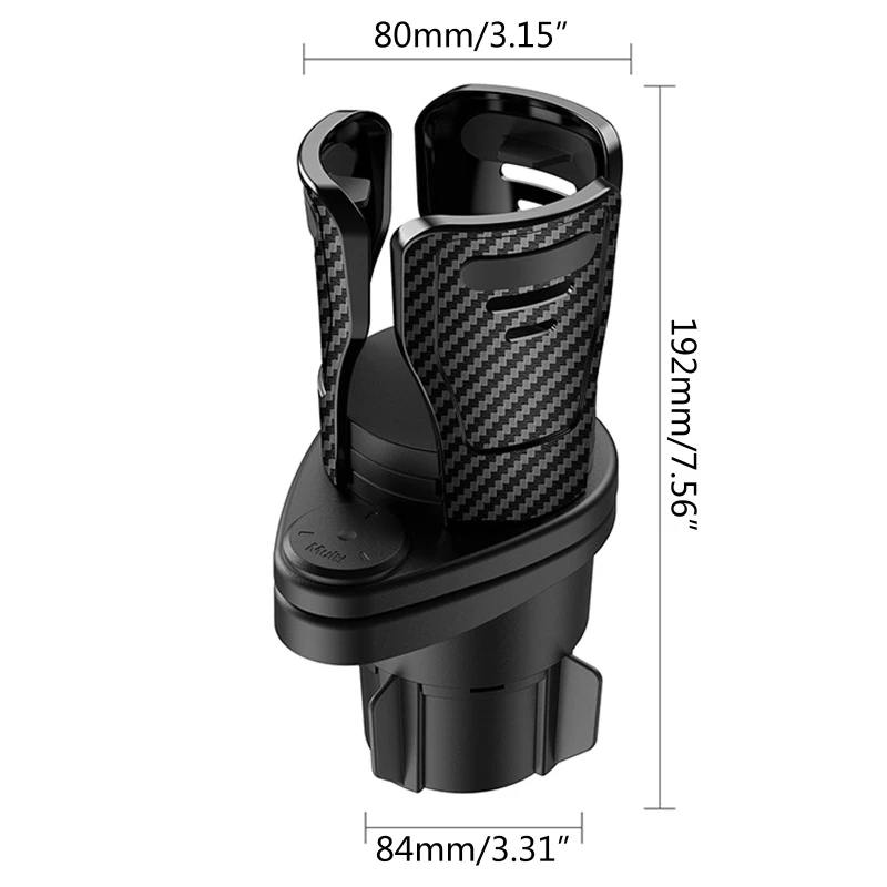 Q39F Держатель для напитков 2 в 1 универсальная подставка органайзер с регулируемым