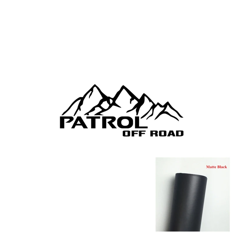 

Горная графическая наклейка для Nissan-PATROL V8 Y61 LE OFF ROAD Sport Stripe, декор для двери автомобиля, виниловая наклейка, светоотражающая пленка для кузова автомобиля