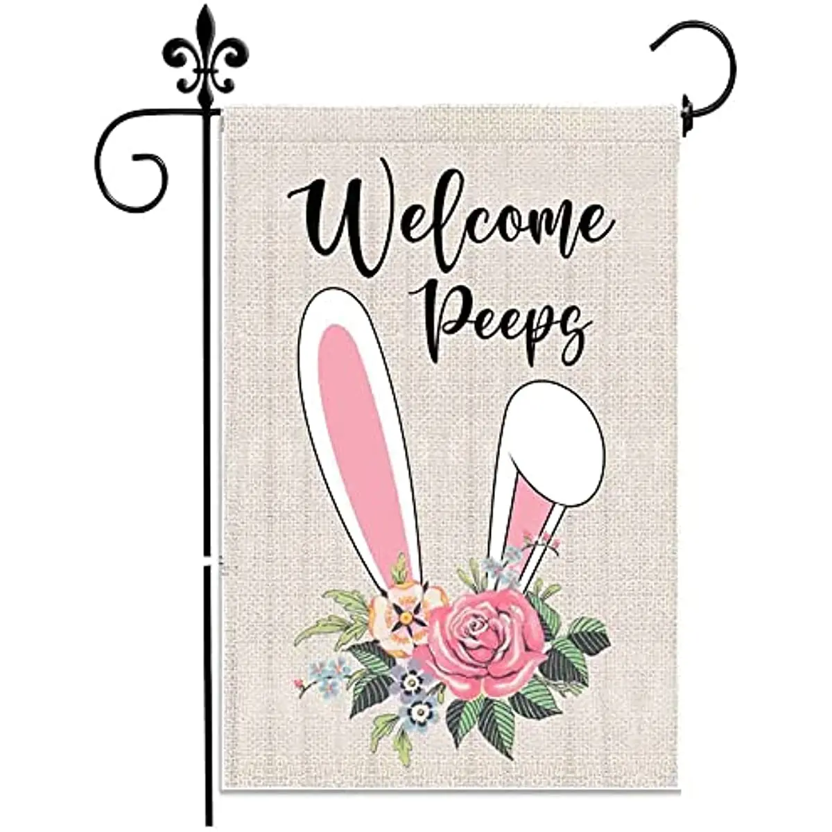 

New Easter Garden Flag .Double Sided Vertical Decorative Garden Flags for Outdoor ,Lawn , Patio ,Deck ,Yard and Farmhouse