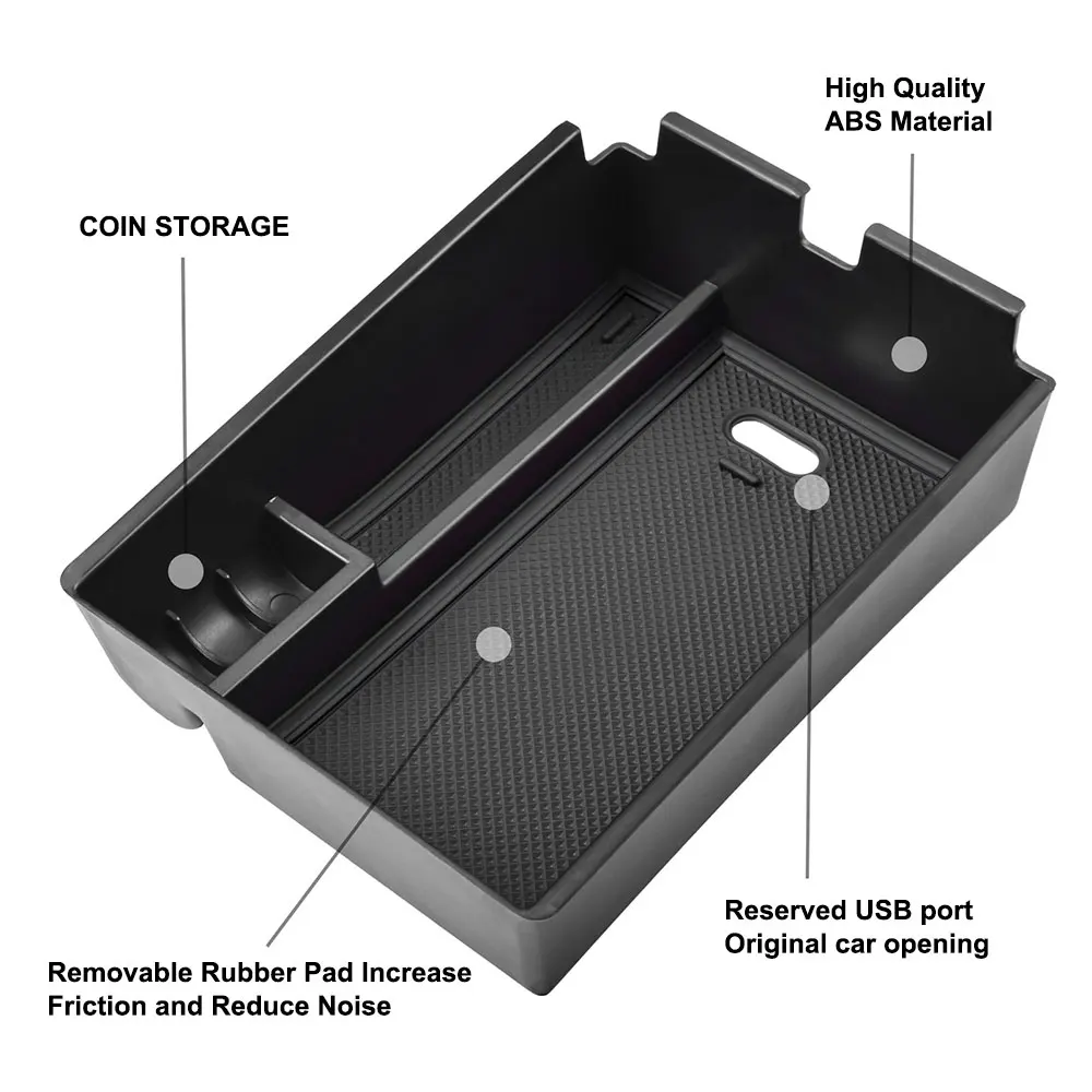 Автомобильный подлокотник держатель для хранения ящик центральной консоли