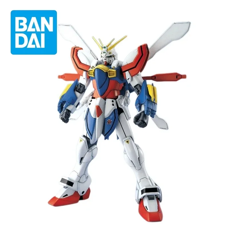 Оригинальная модель Bandai MG 1/100 GF13-017NJ II GOD GUNDAM King of Heat аниме сборная игрушка