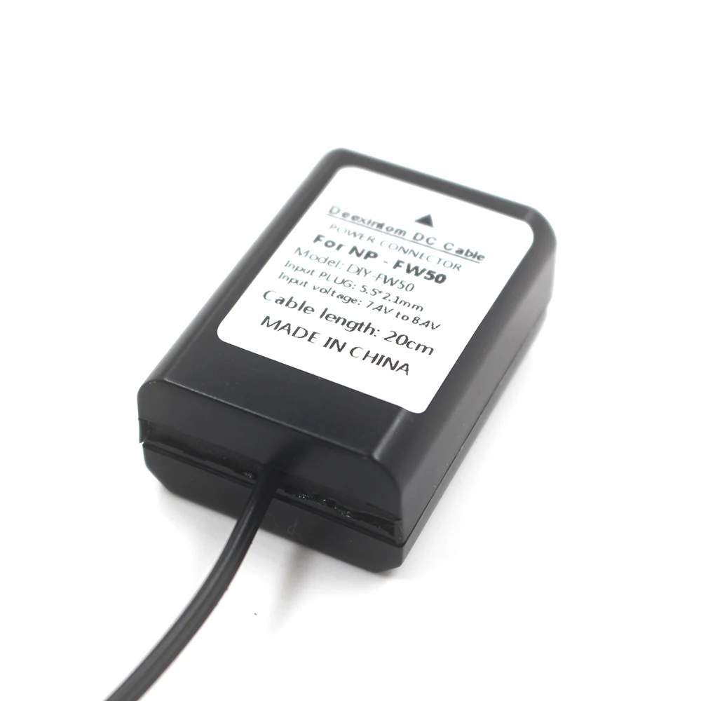 Фотокамера аккумуляторная муфта адаптер с разъемом постоянного тока витой