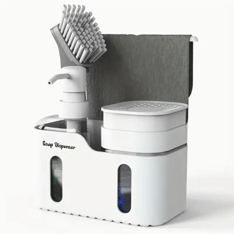 

Дозатор мыла для рук и посуды 4 в 1