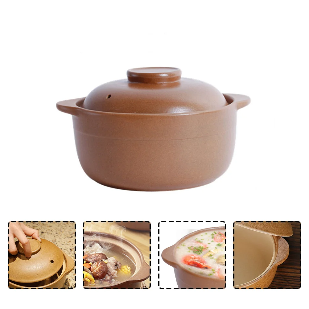 

Кухонная керамическая кастрюля для приготовления супа